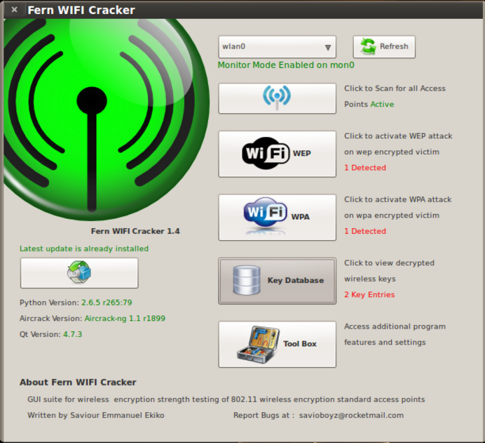 Fern Wifi Cracker 1.4 Download